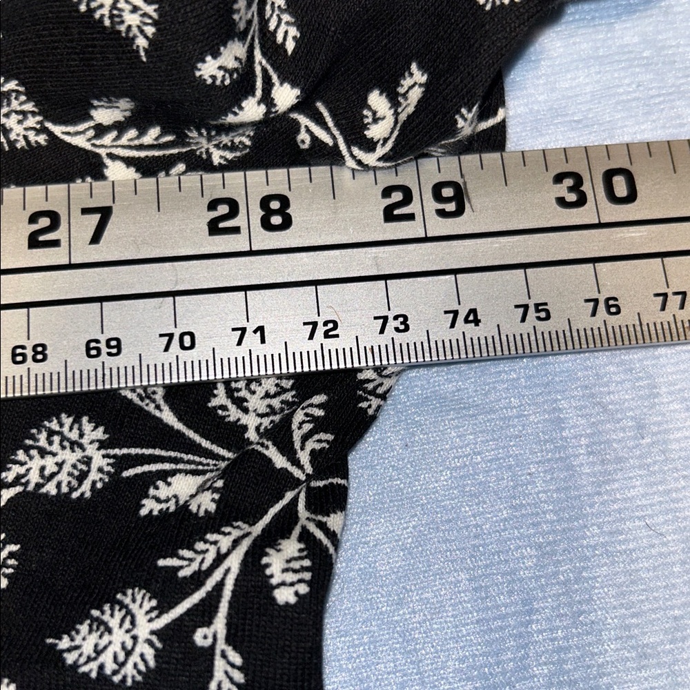 Croft & Barrow 3X The Classic Long Sleeve Crewneck Cotton Leaf Pattern Tee - Picture 16 of 16